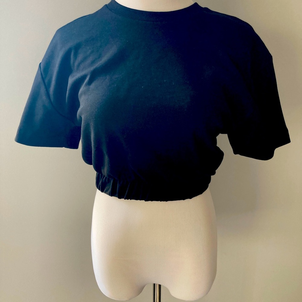 Zara cropped hoodie